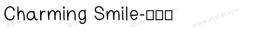 Charming Smile字体转换